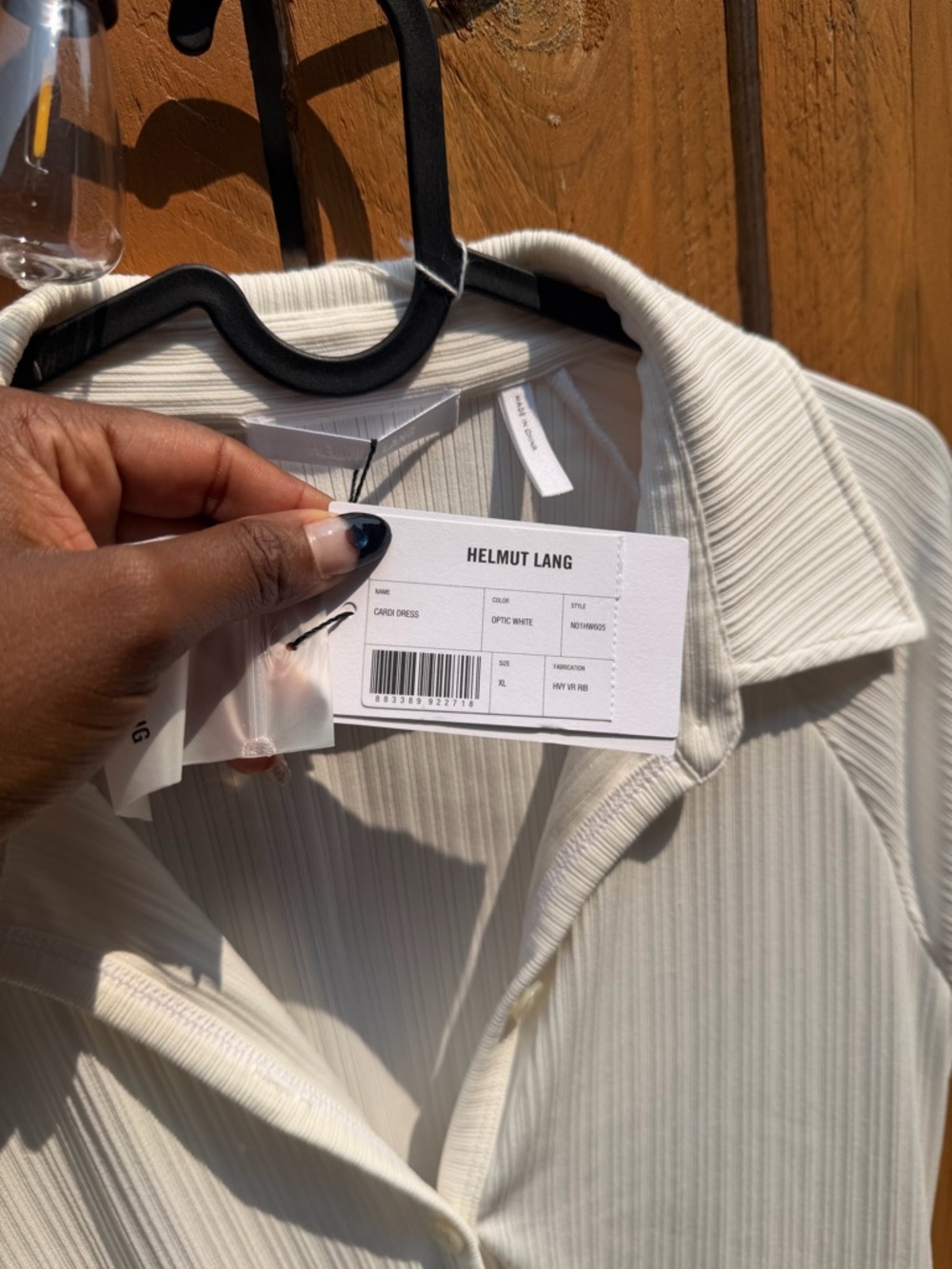 NWT - Helmut Lang Cut Out Cardigan Midi Dress - Picture 3 of 5